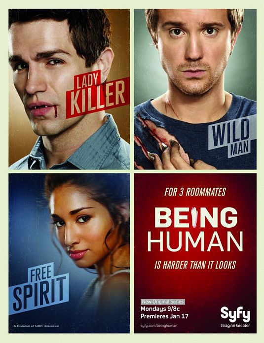(image for) Being Human (US) - Seasons 1-4